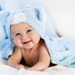 Blue Towel