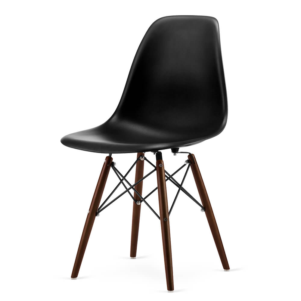 Chair Walnut Black