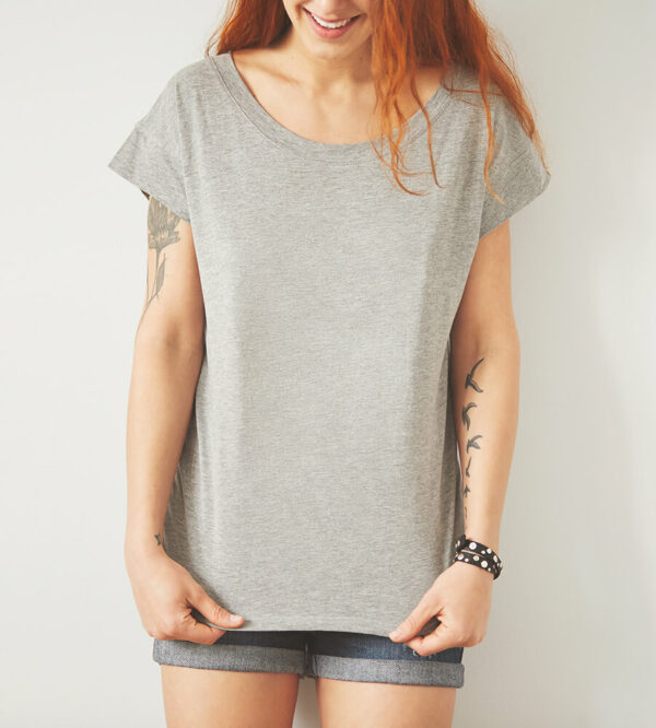 Grey Blank Tshirt