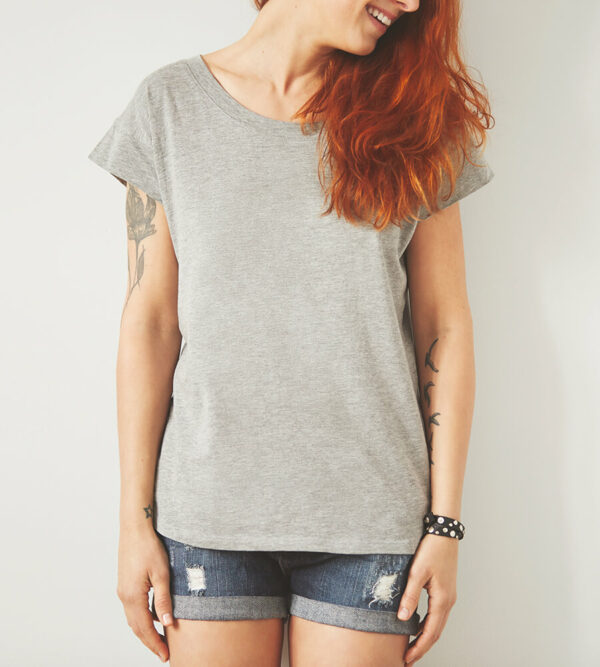 Grey Blank Tshirt