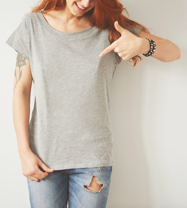 Grey Blank Tshirt