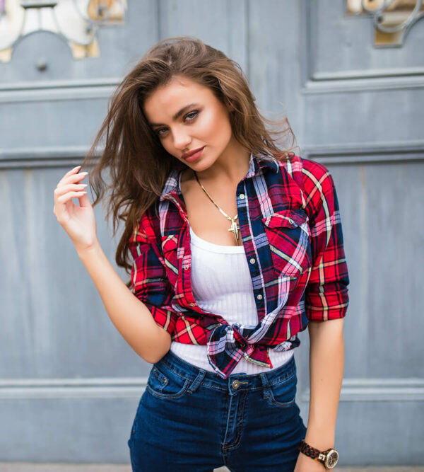 Red Check Shirt