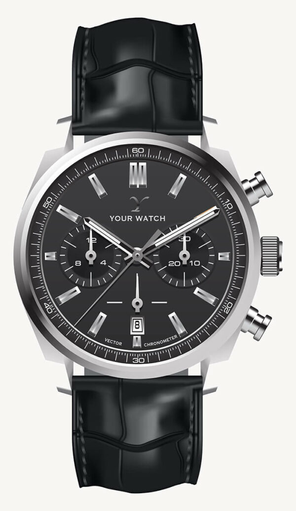 watch-diviplus-4 Luxury Black Watch