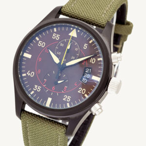 watch-diviplus-6 Green Textile Strap