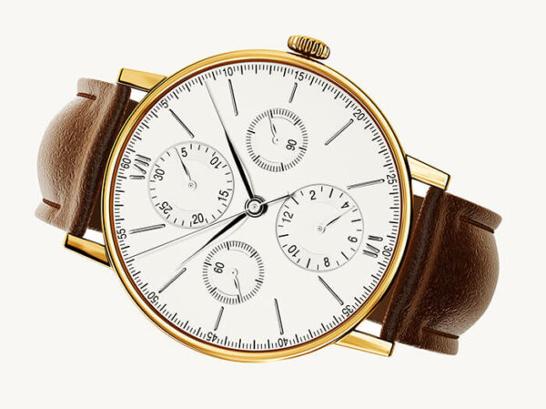 watch-diviplus-9 Golden Dial Watch