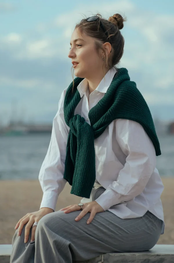 Estonished White Cotton Shirt