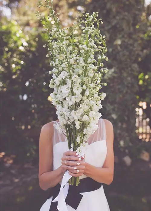 Bride With Flowers
